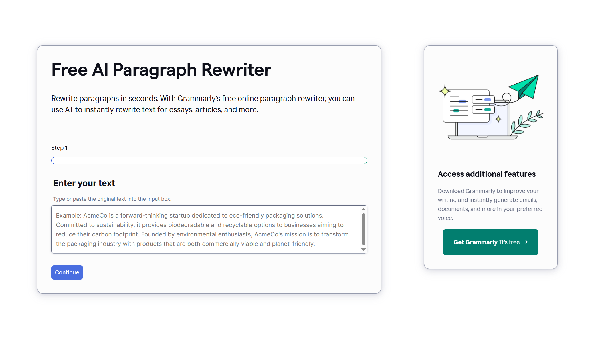 Grammarly_Paragraph_Rewriter
