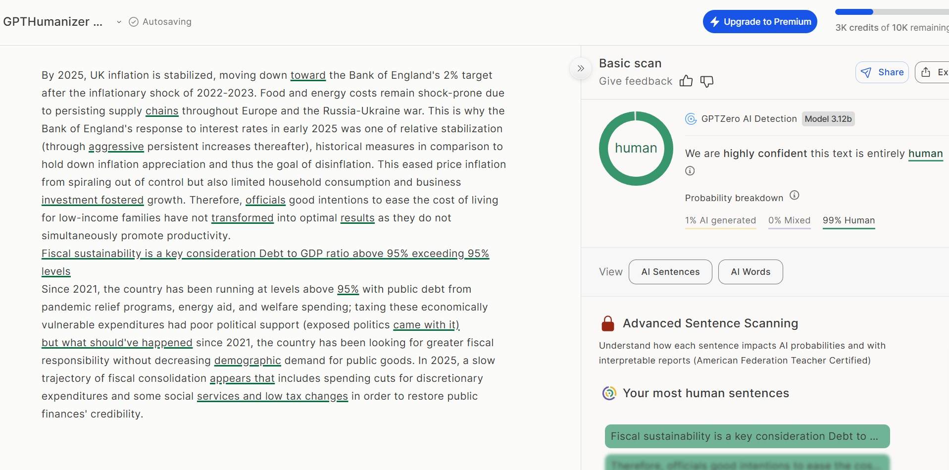 gpthumanizer_gptzero_test_result