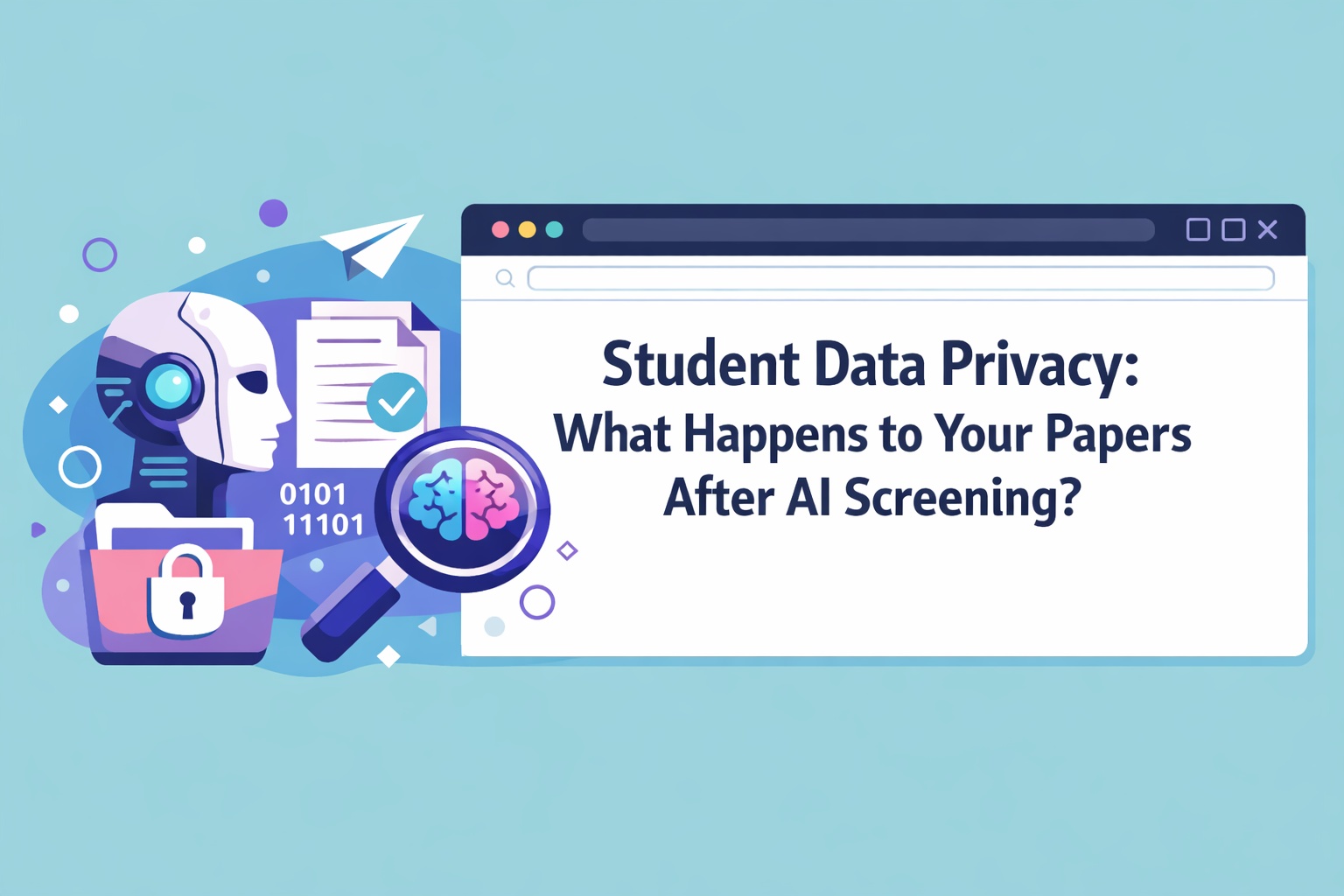 Student Data Privacy What Happens to Your Papers After AI Screening?