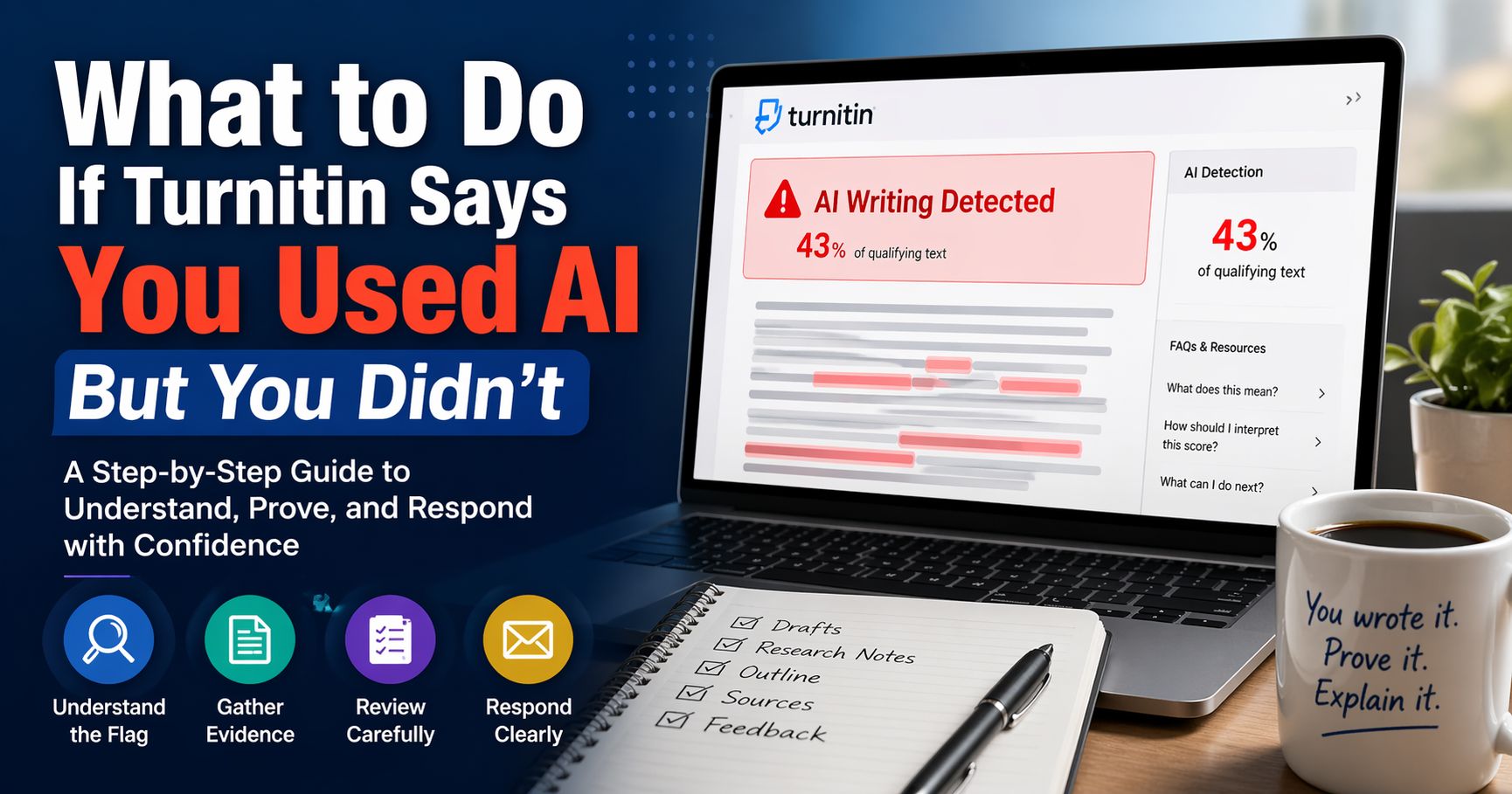 What to Do If Turnitin Says You Used AI But You Didn’t